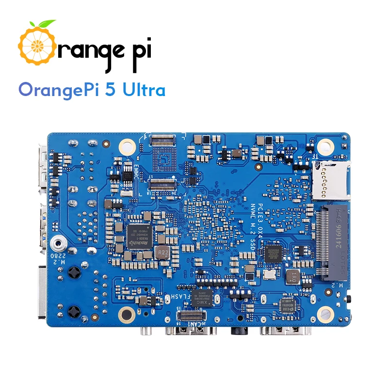 Rk3588 Mini Pc Board - Orange Pi 5 Ultra：16GB LPDDR5 RAM、RK3588プロセッサ、M.2スロット、HDMI入力、Wi-Fi