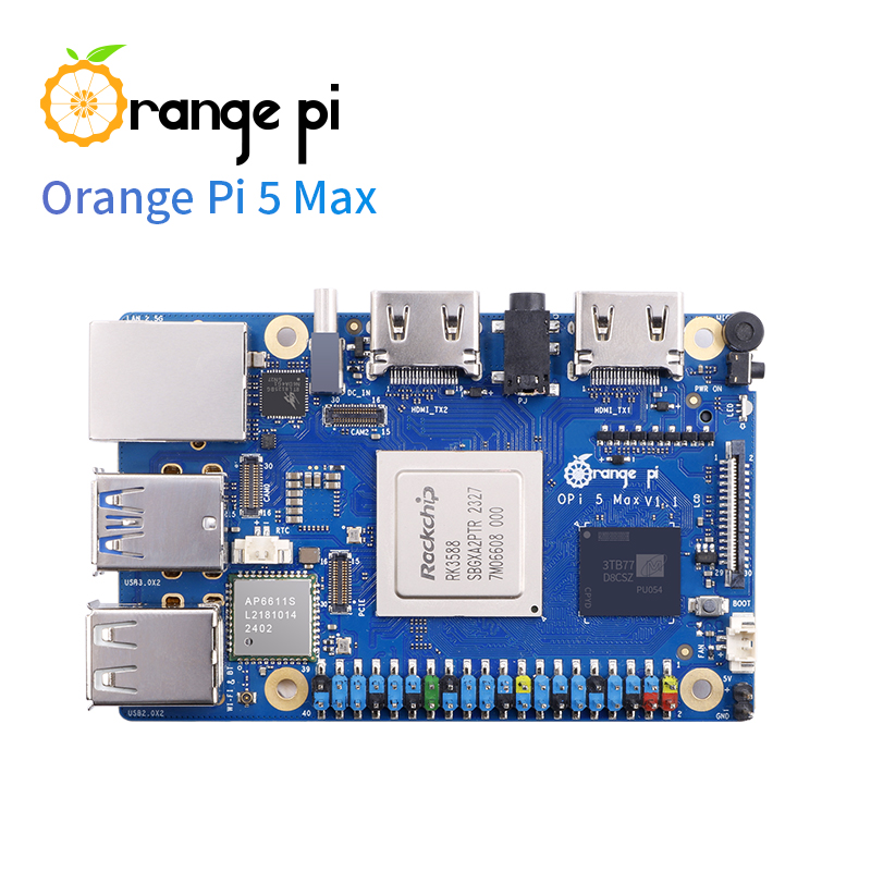 TopElec オレンジパイ 5 マックス 8GB V1.5 - Orange Pi 5 Max Rk3588 のレビューと価格