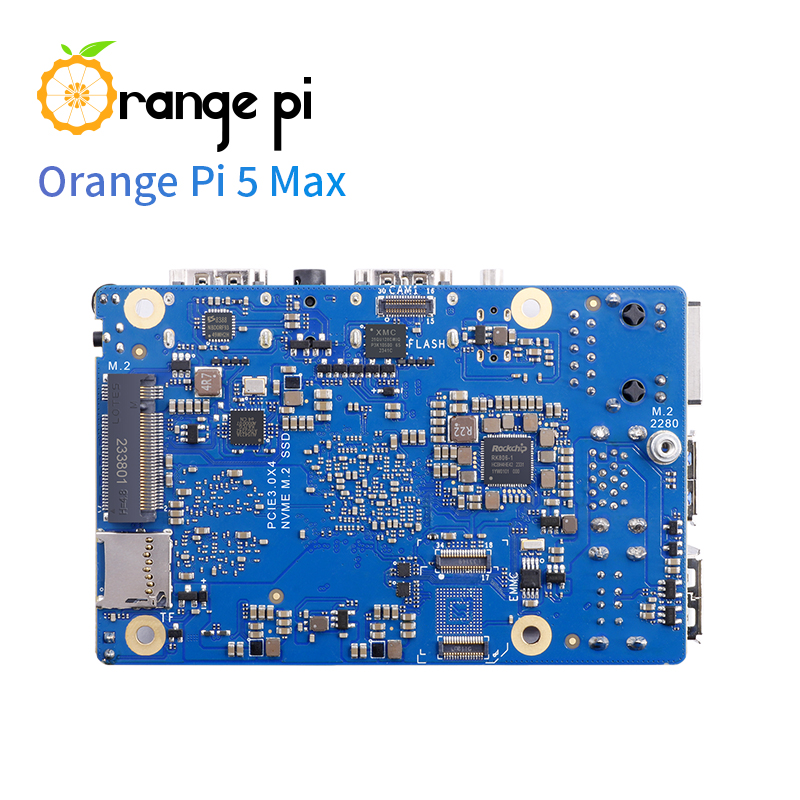 TopElec オレンジパイ 5 マックス 8GB V1.5 - Orange Pi 5 Max Rk3588 のレビューと価格