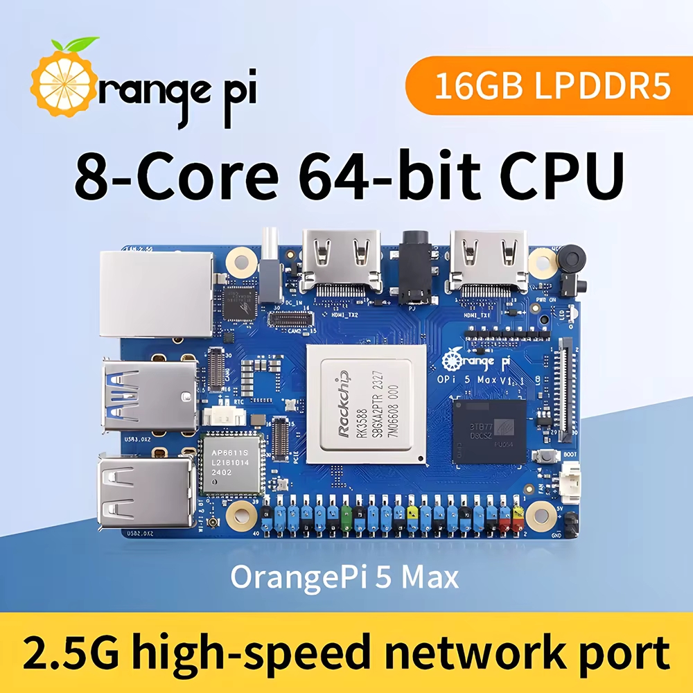 大人気！Orange Pi 5 MAX 8GB/16GB R - Orange Pi 5 Max Rk3588 のレビューと価格